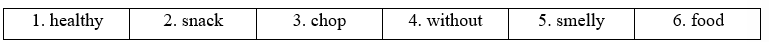 1.9. Self-check - Unit 1. Eat, drink and be healthy - SBT Tiếng Anh 11 English Discovery 1 2