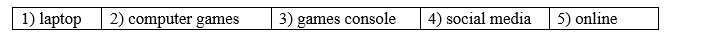 6c. Vocabulary - Unit 6. Space & Technology - SBT Tiếng Anh 8 Right on! 3 1