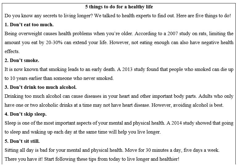 Lesson 3 - Unit 1. Health & Healthy lifestyle - SBT Tiếng Anh 11 iLearn Smart World 2 1
