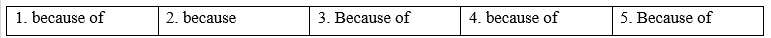 Tiếng Anh 9 Unit 3 Language focus: Adverbial clauses and phrase of reason 1 1