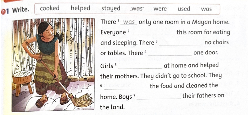 Unit 6: The ancient mayans - SBT Tiếng Anh 5 - Family and Friends 11 1