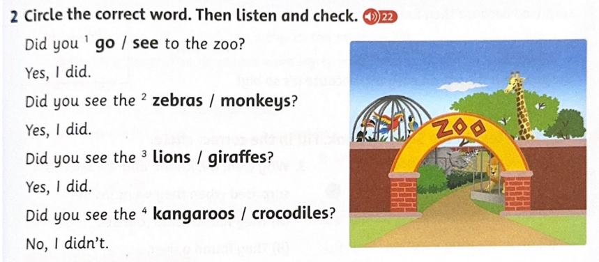 Unit 7: The dinosaur museum - SBT Tiếng Anh 5 - Family and Friends 8 1