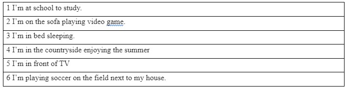 Vocabulary: Where we spend time - Unit 1: My time - SBT Tiếng Anh 7 Friends Plus 3 1